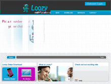 Tablet Screenshot of loozydial.com